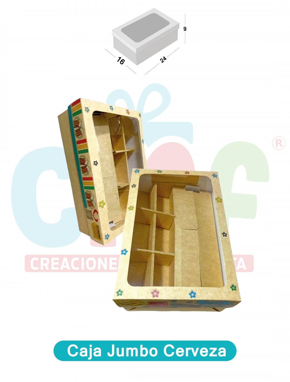 CAJA JUMBO CERVEZA